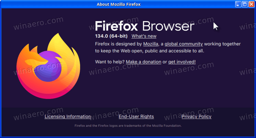 Firefox 134 已发布，提供一些新设计