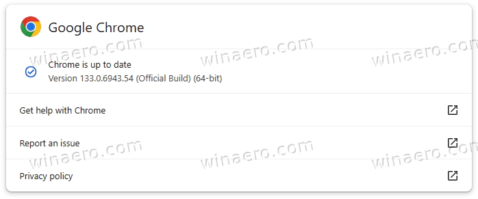 Chrome 133具有bufix和提高的功率效率