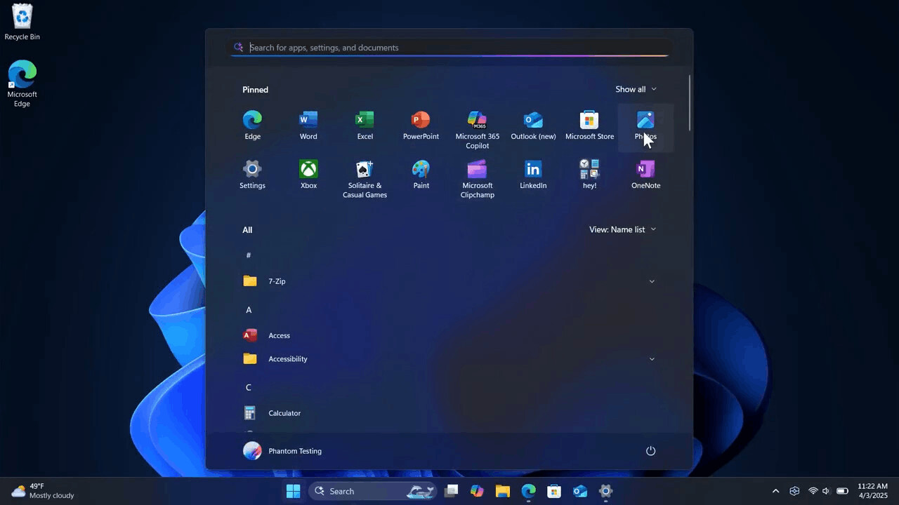 Windows 11正在获得重新设计的新开始菜单