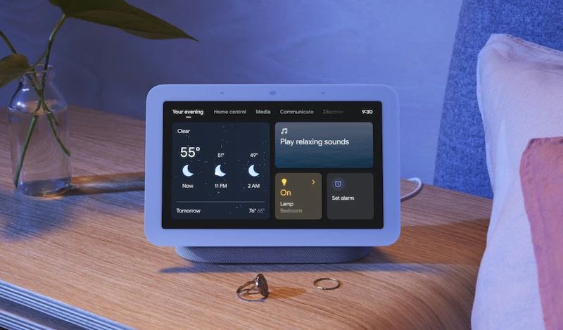如何在 Google Nest Hub 智能显示屏上打开或关闭夜间/黑暗模式