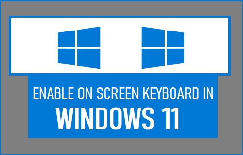 如何在 Windows 11 中启用屏幕键盘