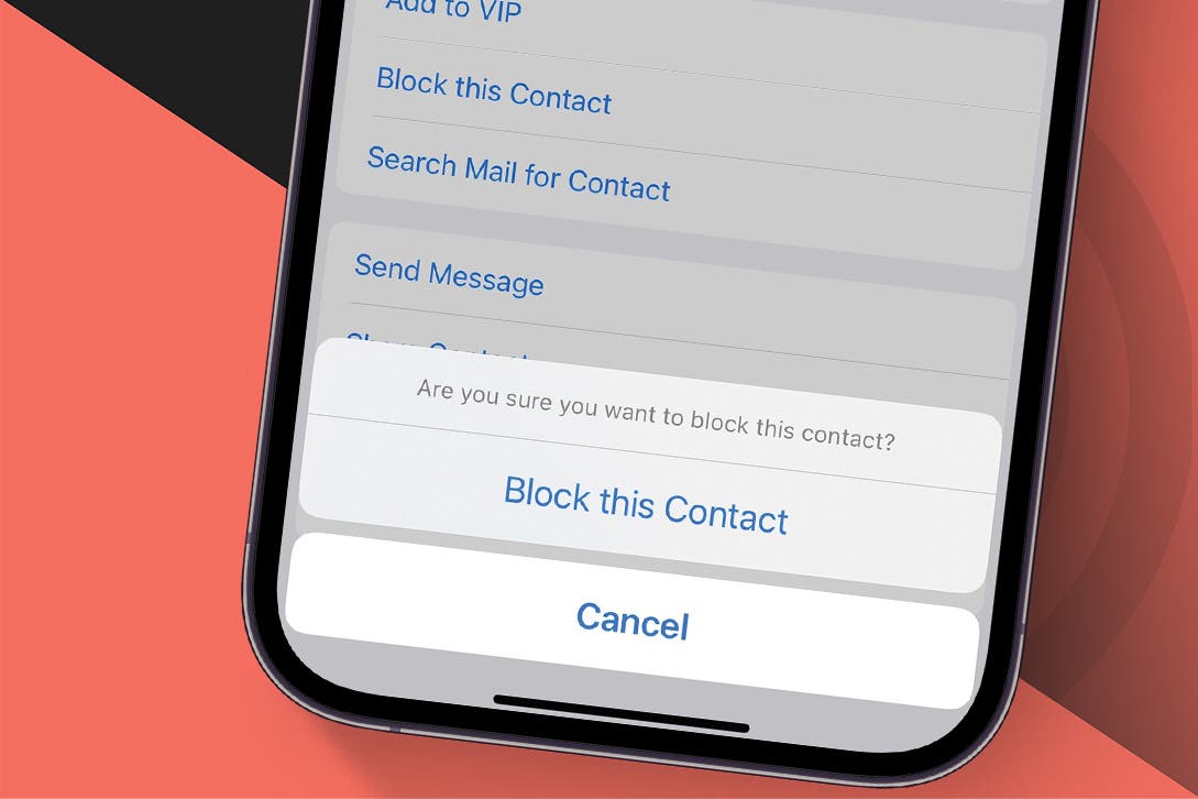 如何阻止iPhone和iPad上的电子邮件