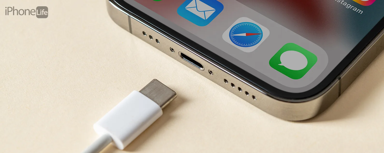 新的 iPhone 充电器线或 USB-C 转 Lightning 适配器？