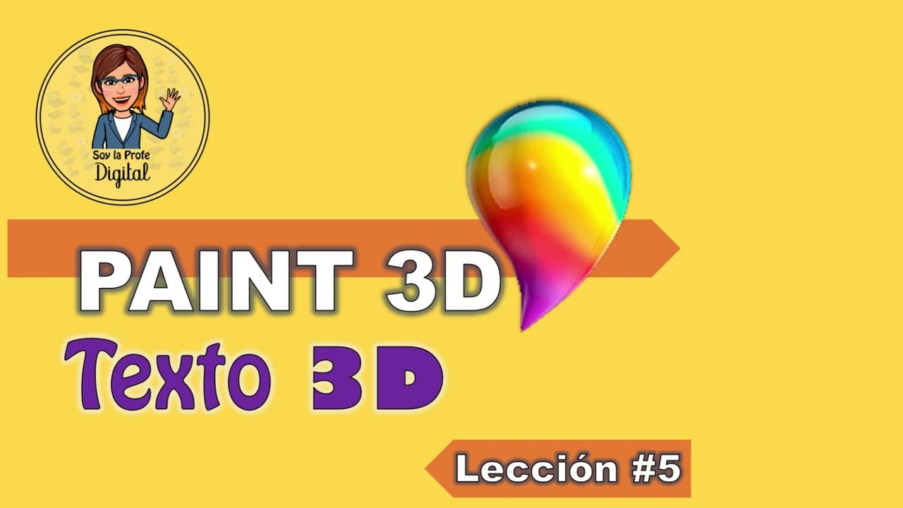 如何在Paint 3D中制作弯曲的文本？
