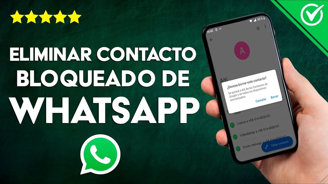 如何消除Android上的WhatsApp永远封锁的联系？