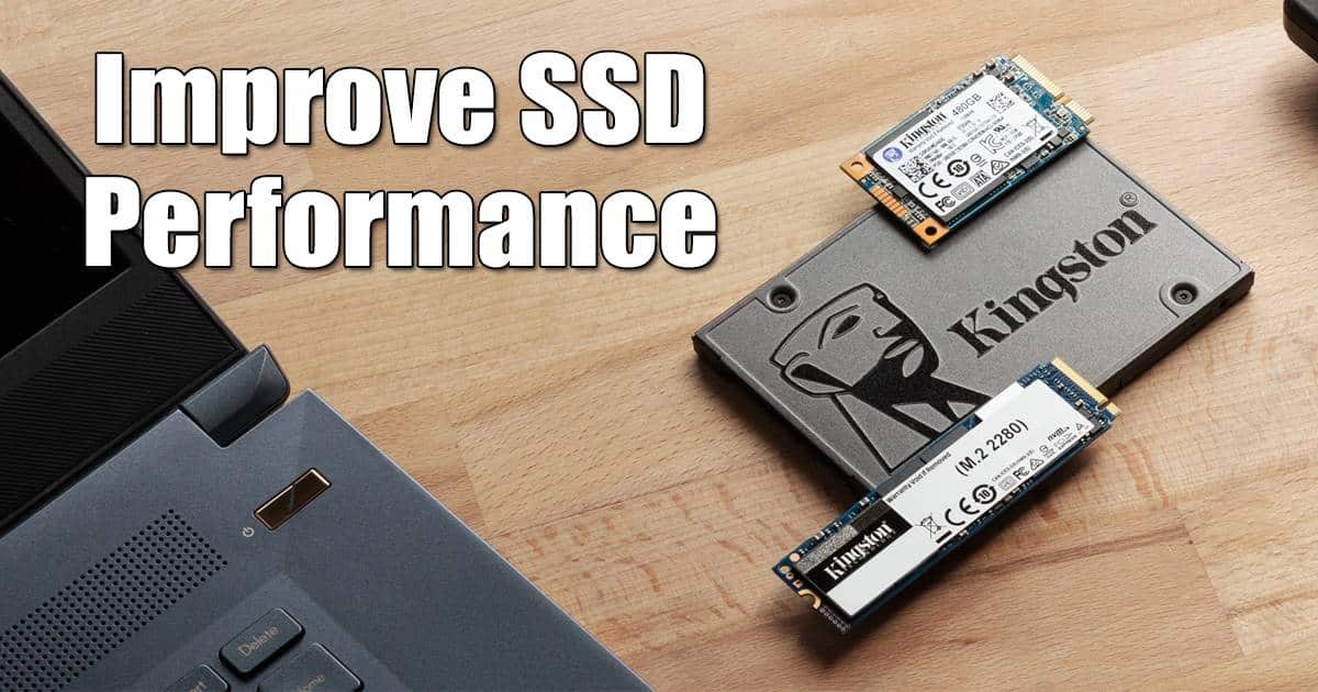 如何提高 Windows 11 上的 SSD 性能