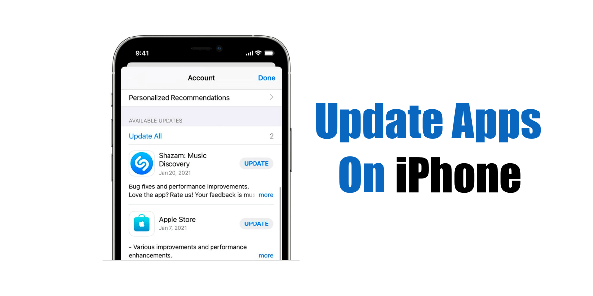 如何更新iPhone上的应用程序（详细指南）