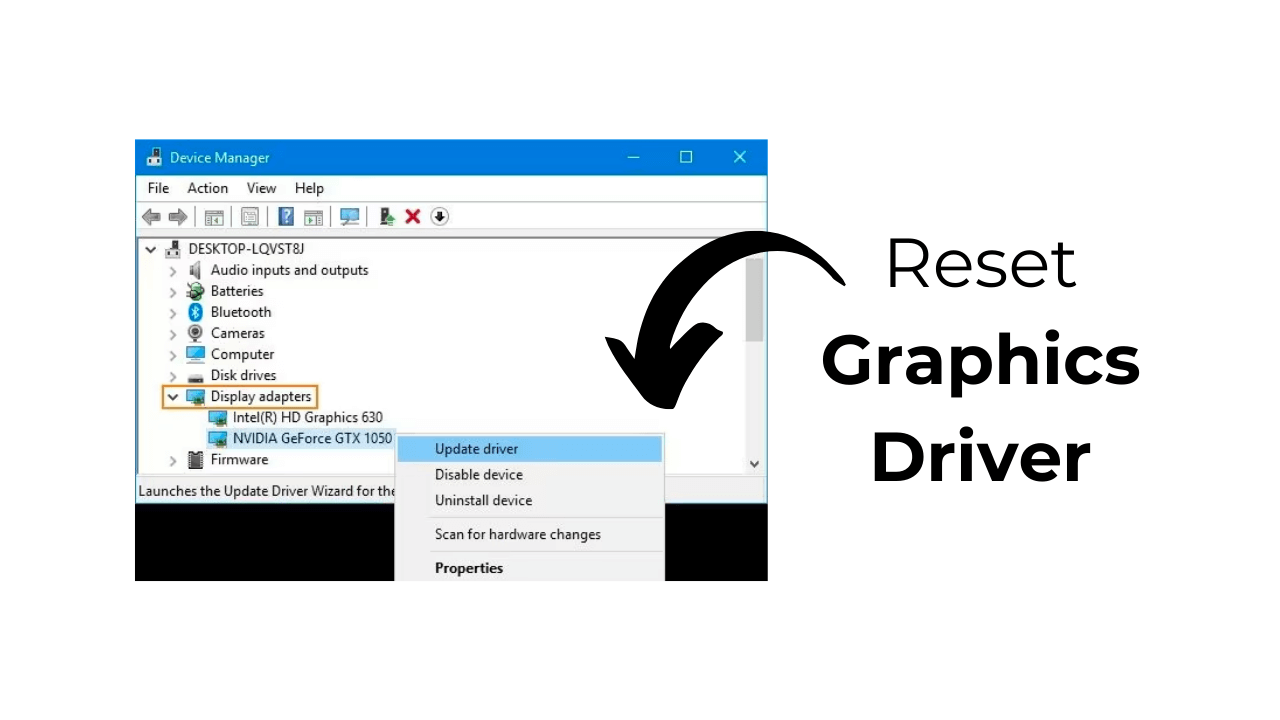 如何在Windows 11上重置图形驱动程序