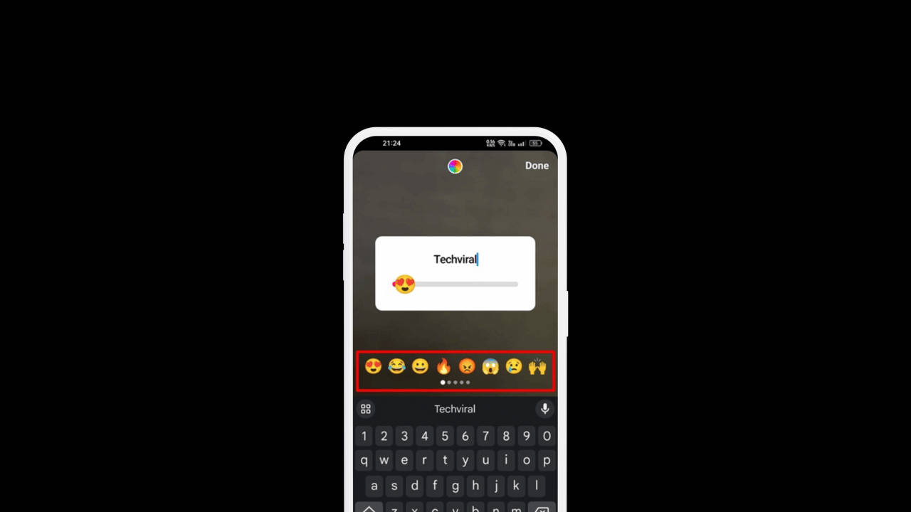 如何在 Instagram 上使用表情符号滑块？